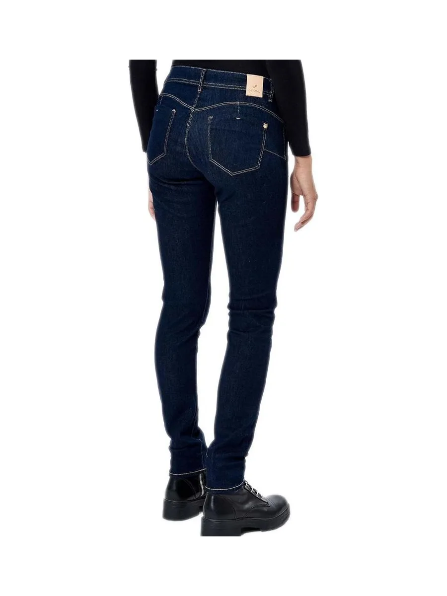 Jean Skinny Bleu Foncé Femme Kaporal LOCKK 2