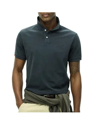 Polo Marine Homme Superdry Vintage Destroyyy 1