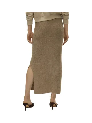 Jupe Longue Camel Femme Vero Moda Puff 2