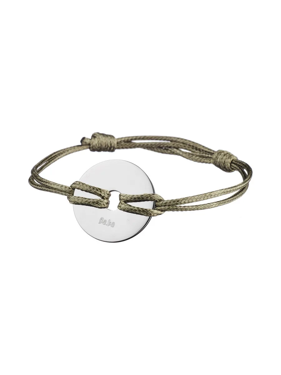 Bracelet Les Halles kaki 1