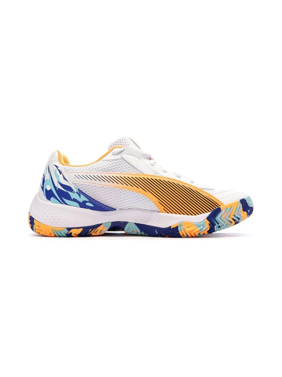 Chaussures de Padel Blanche Mixte Puma Nova Court 3