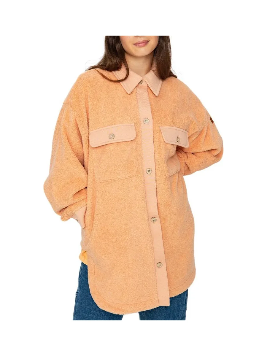 Chemise Polaire Orange Femme Roxy Switch Up 2