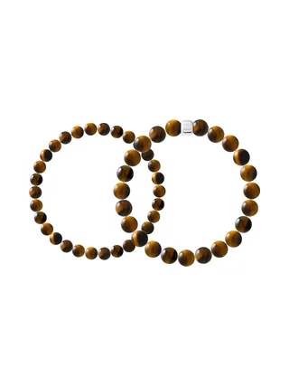 Ensemble de 2 Bracelets — Argent 925 Millièmes Rhodié — 22 cm — Homme 1