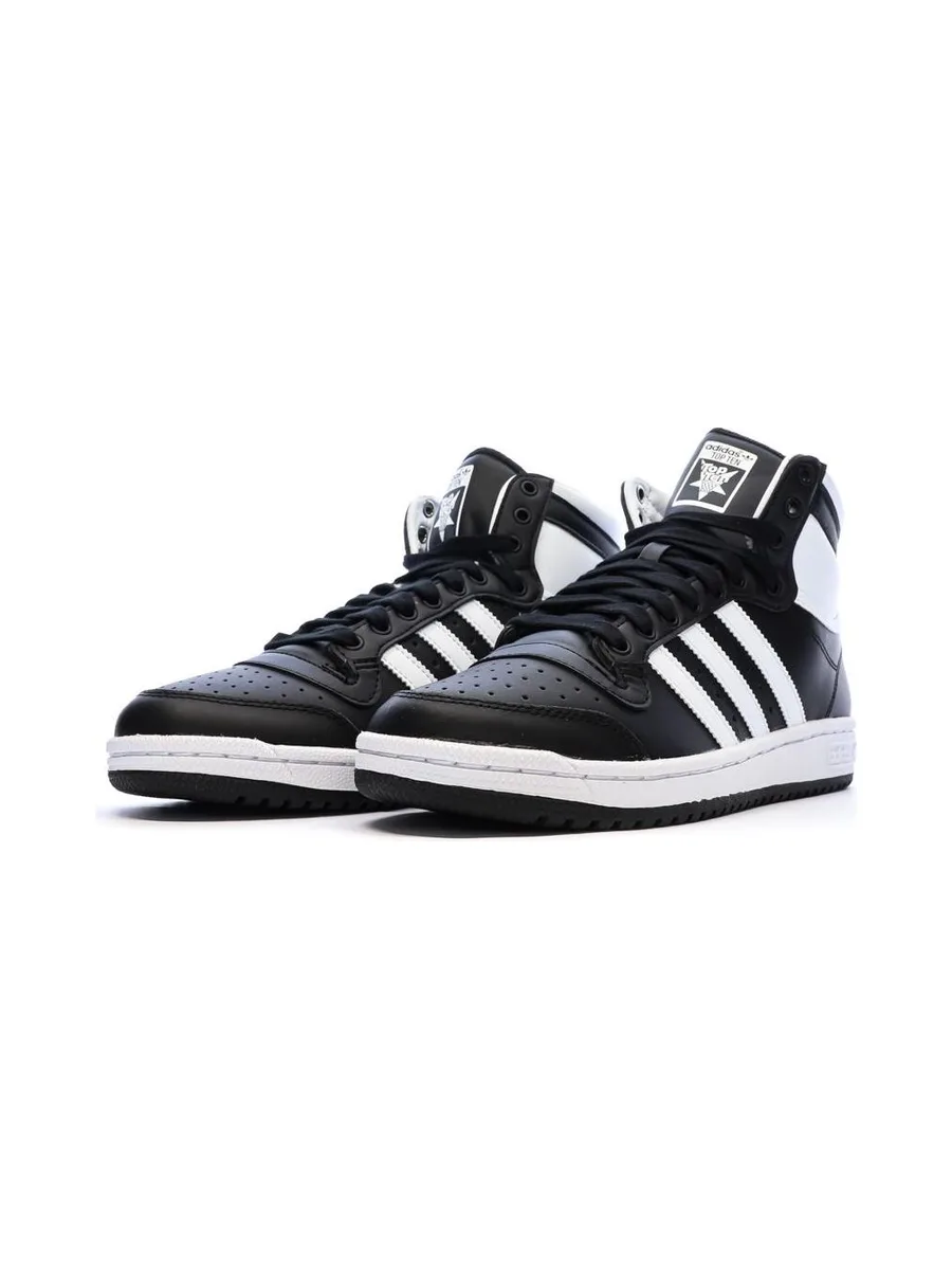 Baskets Noires/Blanches Homme Adidas Ten 7