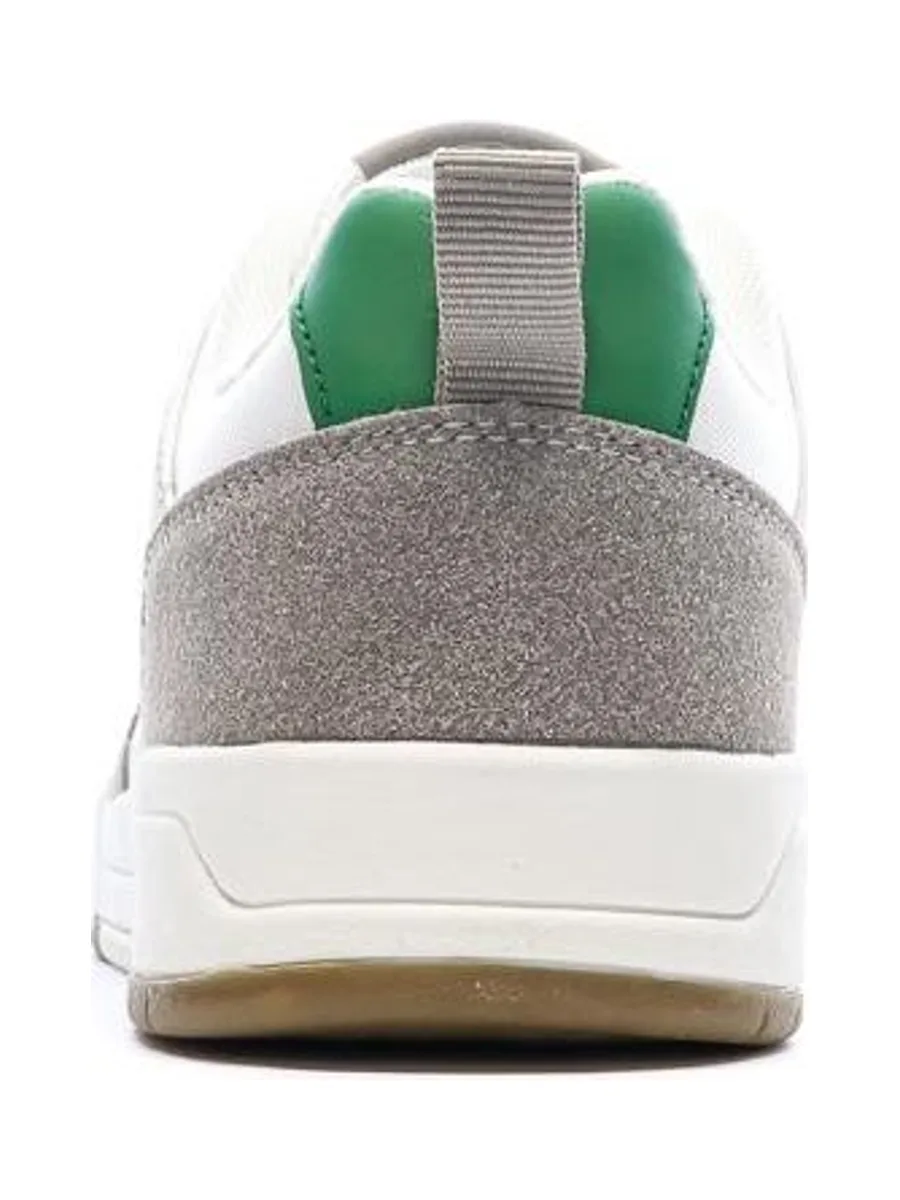 Baskets Blanc/Vert Garçon Kappa Logo Manis 4