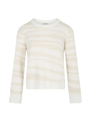 Pull Beige/Blanc Femme Morgan MTIGRA 3