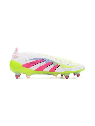 Chaussures de Foot Blanc/Rose Adidas Predator Elite Ll SG 2