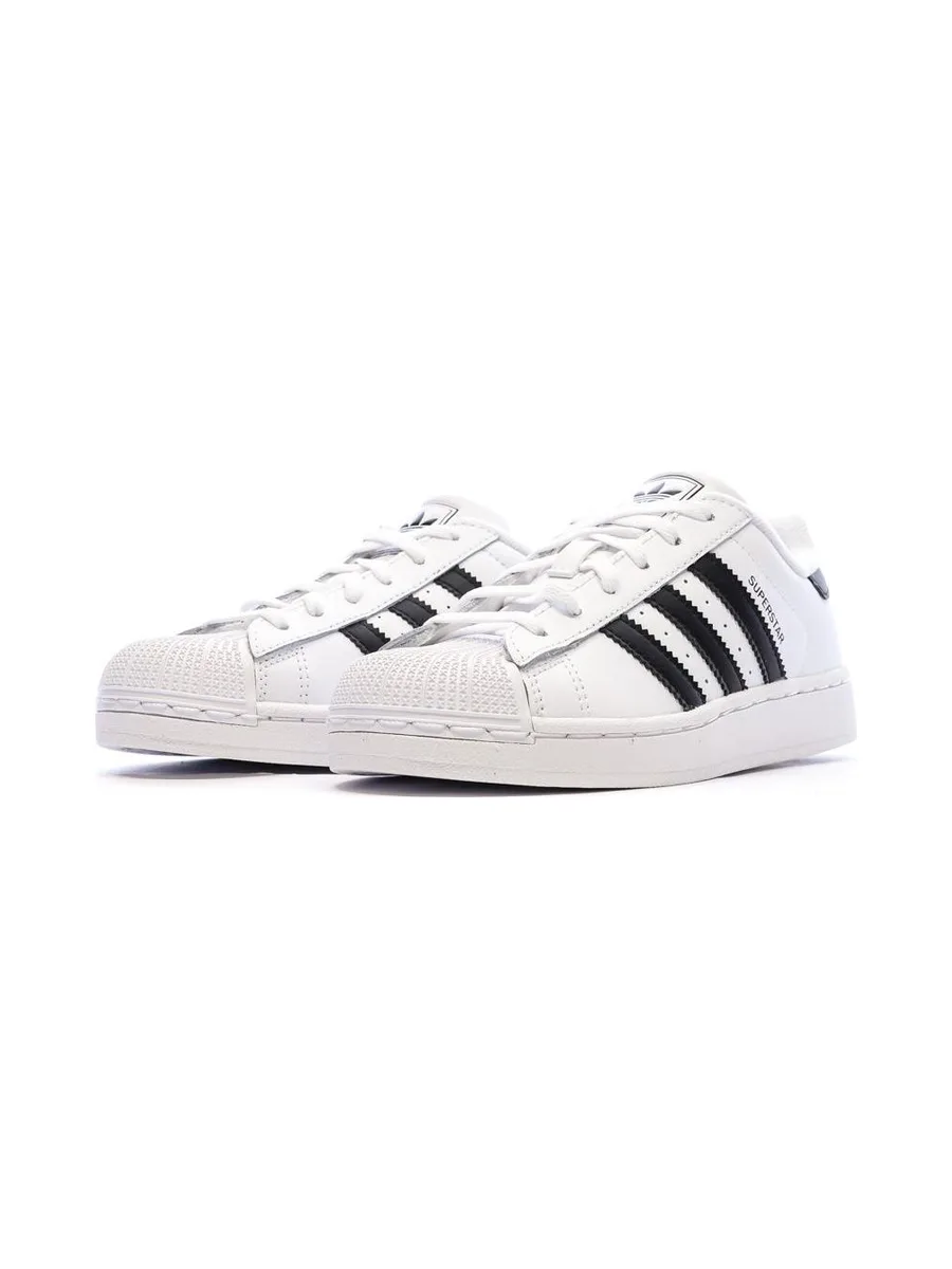 Superstar Baskets Blanc/Noir Mixte Adidas 7