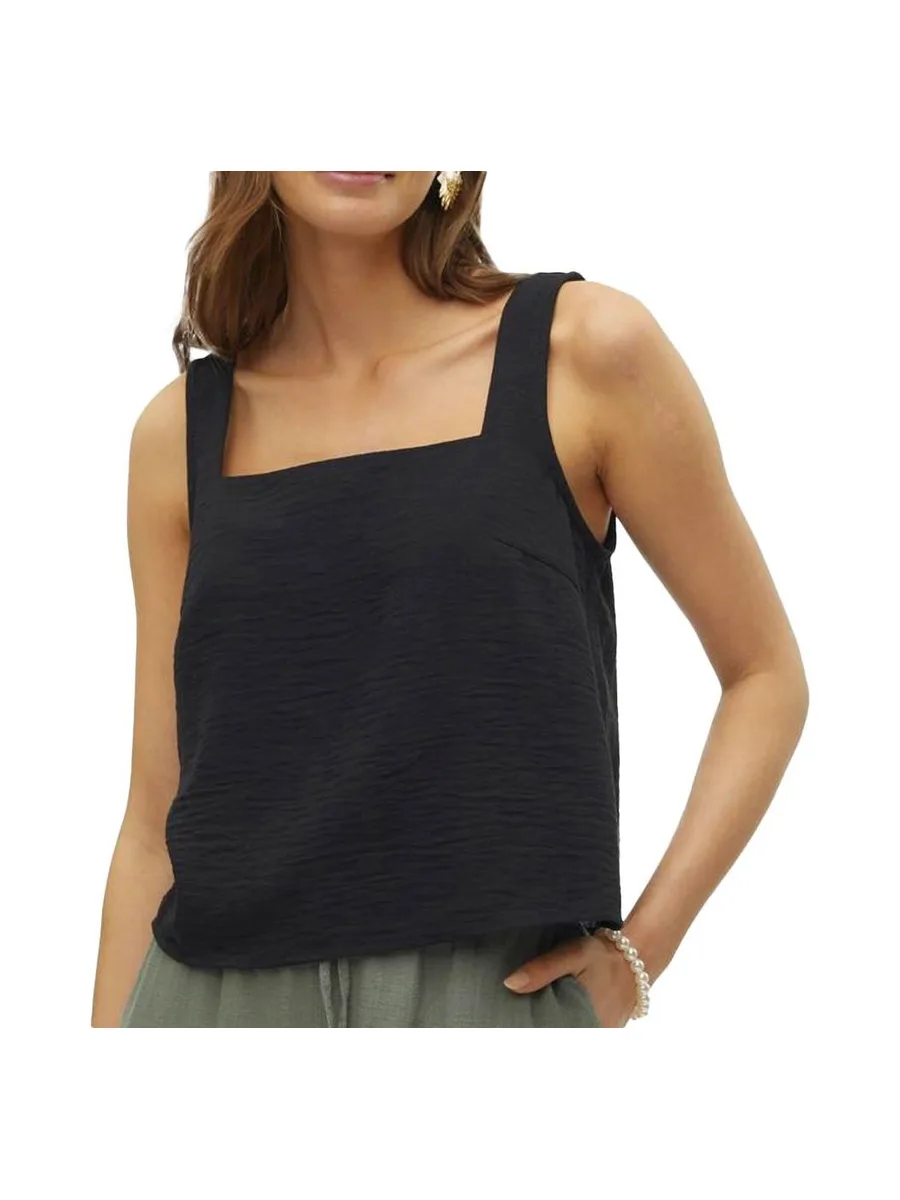 Top Noir Femme Vero Moda Kita 2