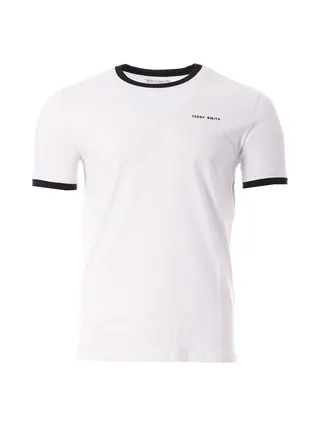 T-shirt Blanc Homme Teddy Smith 2R 1