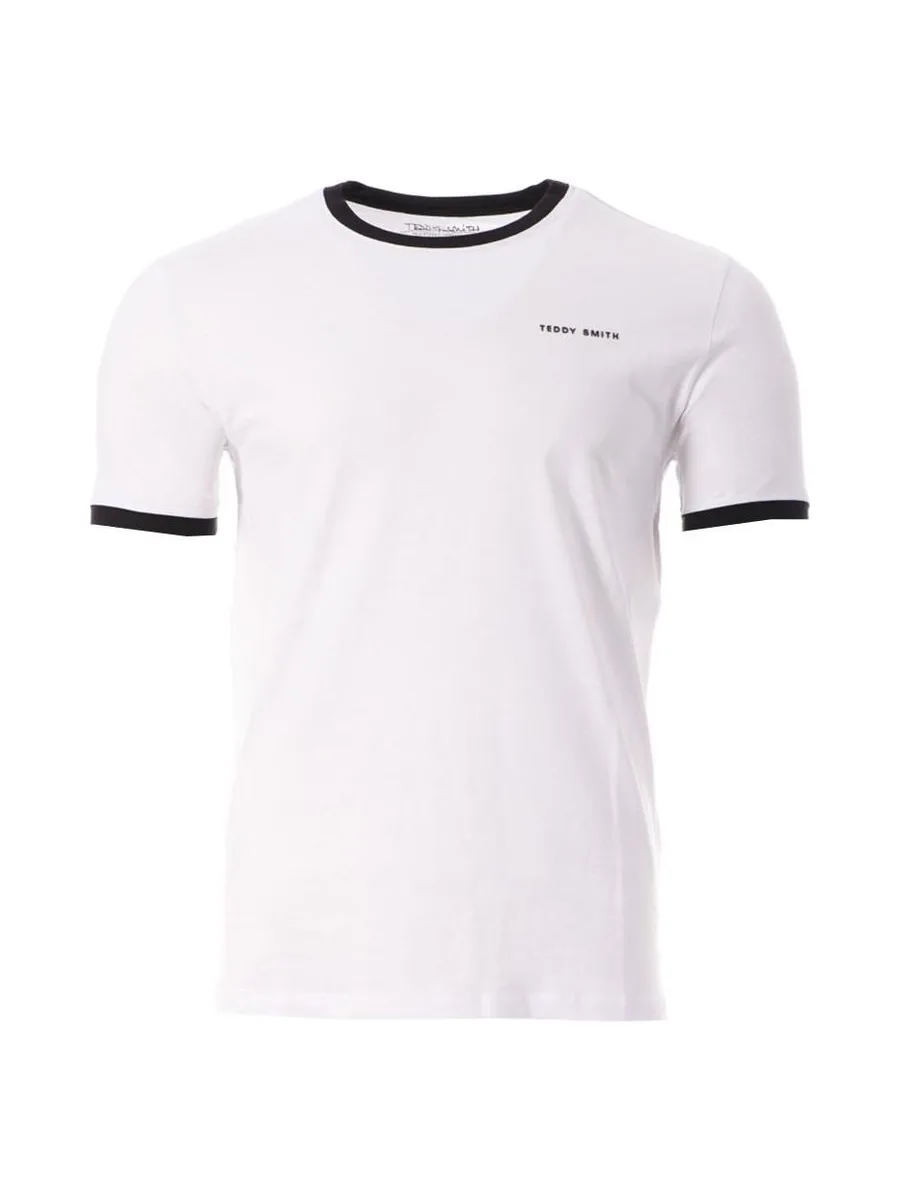 T-shirt Blanc Homme Teddy Smith 2R 2