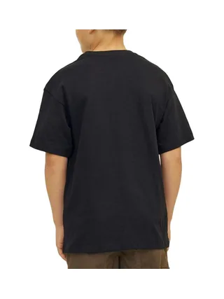 T-shirt Noir Garçon Jack & Jones Varsity 2