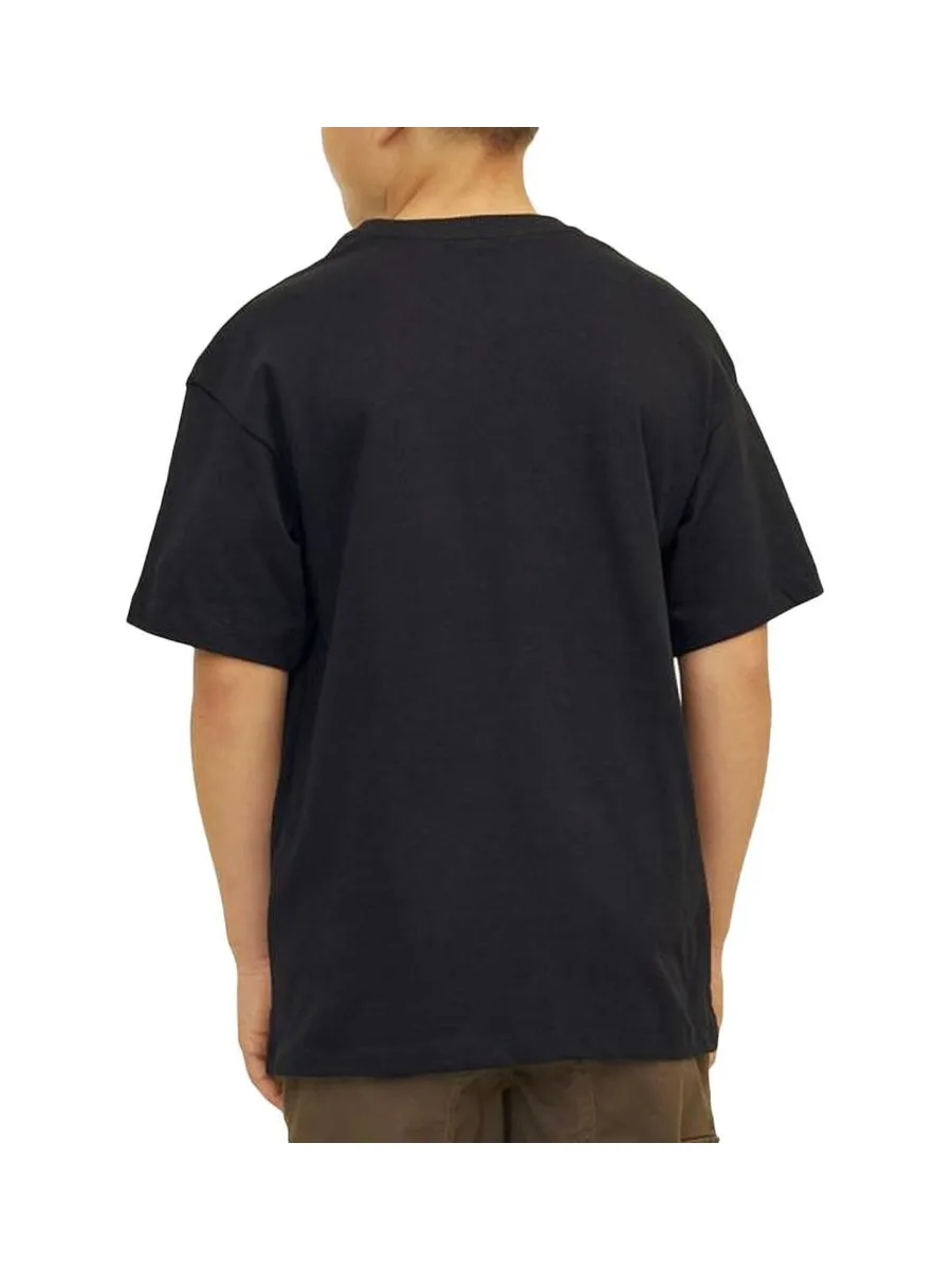 T-shirt Noir Garçon Jack & Jones Varsity 3