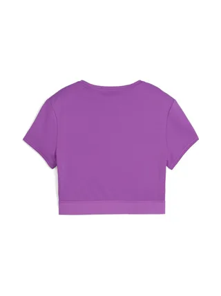 T-Shirt Violet Femme Puma Strong 2