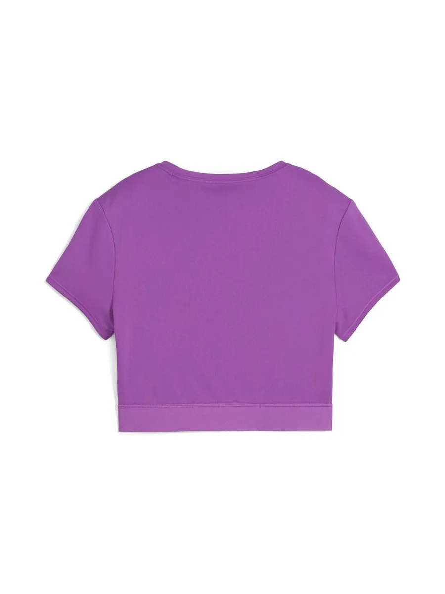 T-Shirt Violet Femme Puma Strong 3