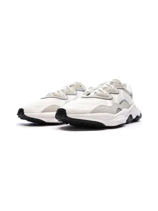 Baskets Blanc/Beige Homme Adidas Ozweego 6