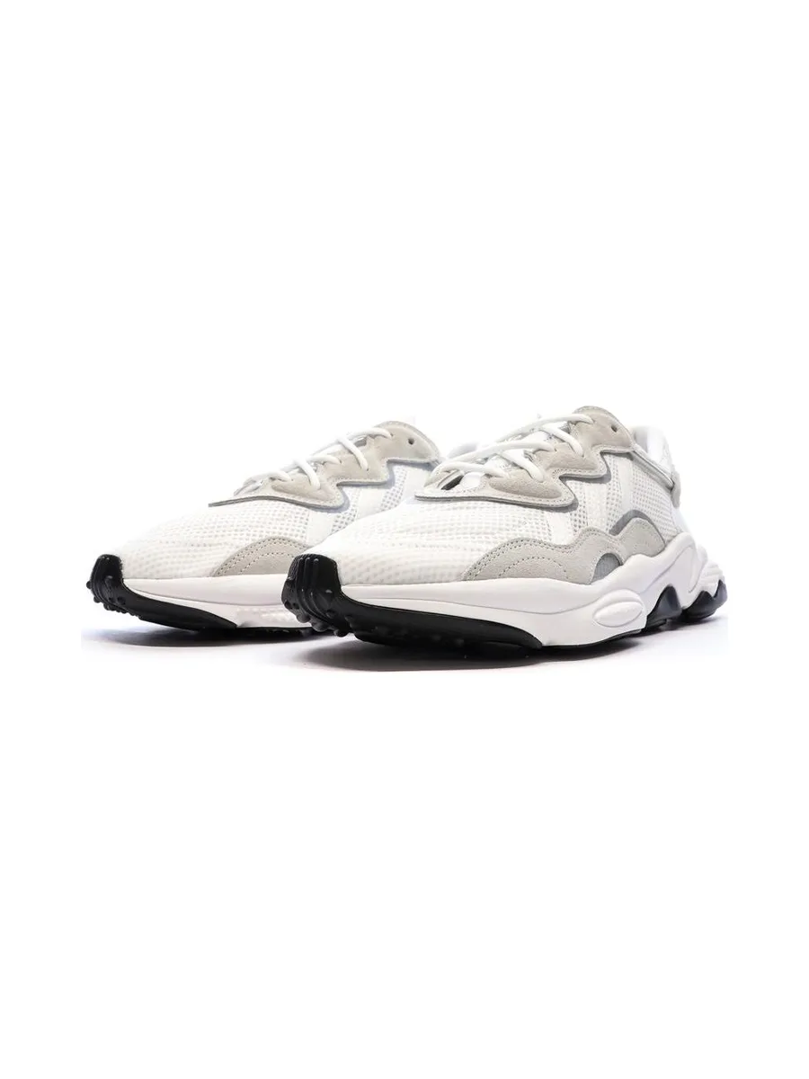 Baskets Blanc/Beige Homme Adidas Ozweego 7