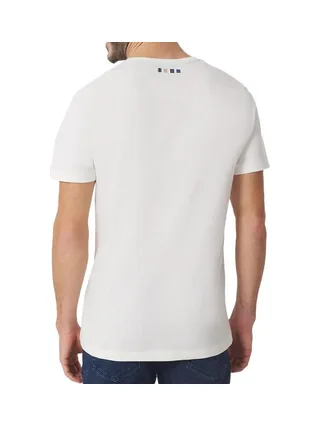 T-Shirt Blanc Homme TBS Arctique rond 2