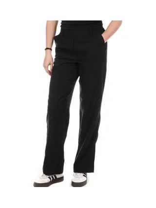 Pantalon Straight Noir Femme Vero Moda Barba 1