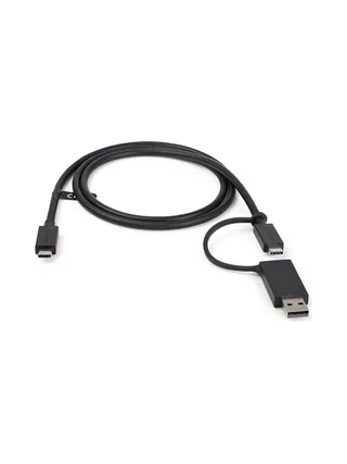 3ft Hybrid USB-C Cable w/USB-A Adapter 4