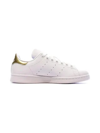 Stan Smith Baskets Blanches /Dorées Femme Adidas 2