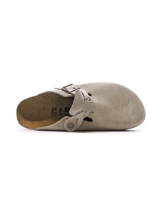 Sabot Taupe Femme Birkenstock Boston 4
