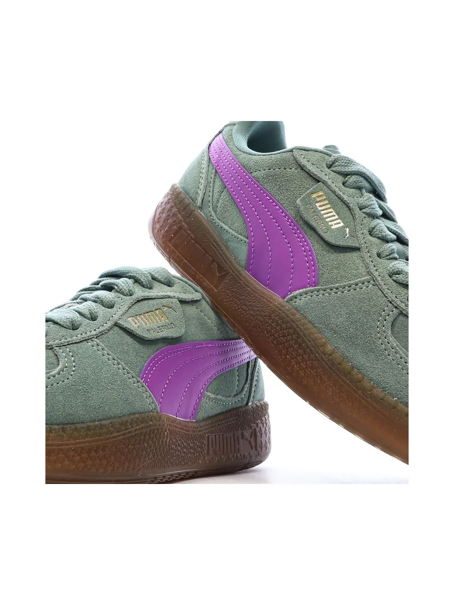 Baskets Vert Foncé Femme Puma Palermo Moda Xtra Gum 8