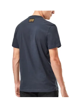T-shirt Marine Homme G-Star Denim 2