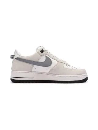 Baskets Blanc/Gris Homme Nike Air Force 1 '07 Lv8 2