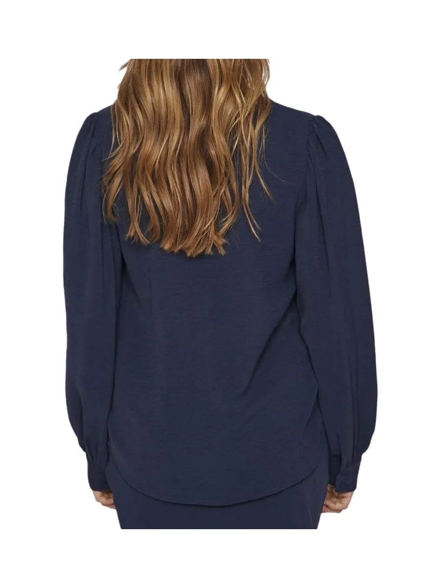 Blouse Marine Femme Vila Gaja 3