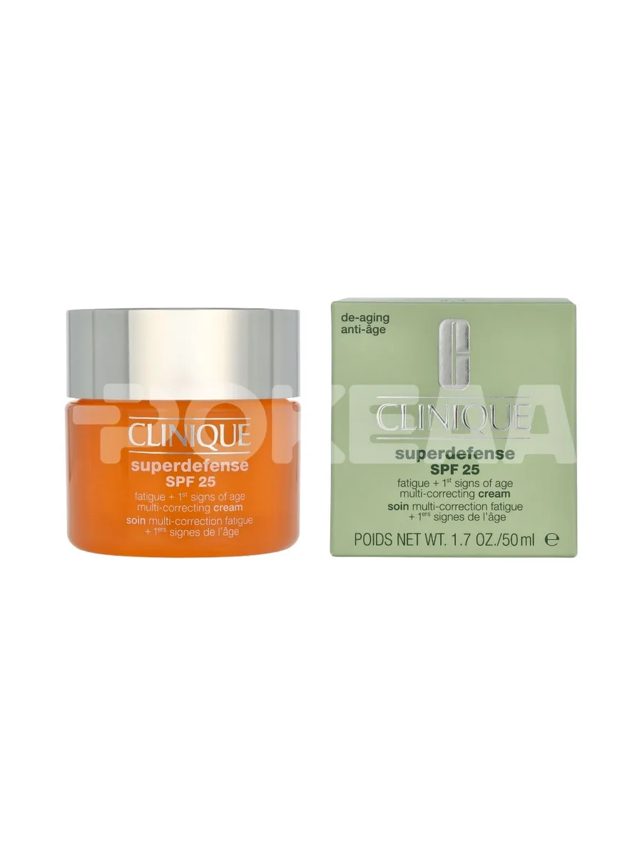 Clinique Superdefense Multi-Correcting Cream SPF25 50ml - Combination Oily To Oily 3,4 1