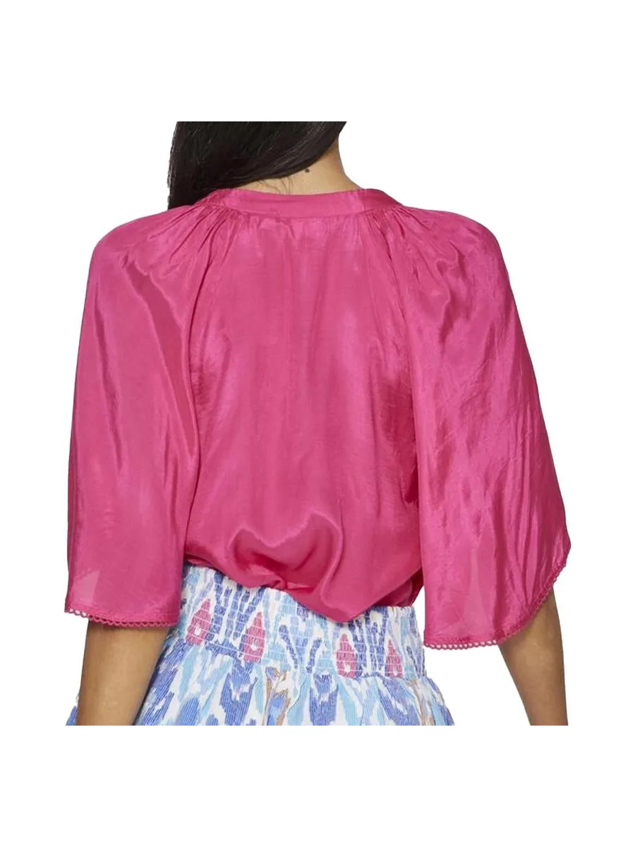 T-Shirt Rose Femme Vila Tinna 2