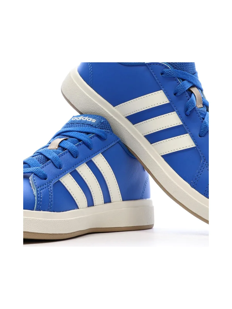 Baskets Bleu Garçon Adidas Grand Court 2.0 8