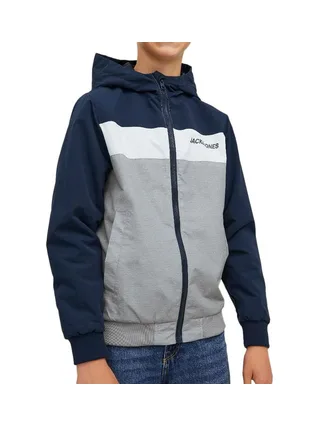 Veste Marine/Gris Garçon Jack & Jones Blocking 1