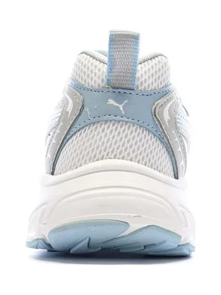 Baskets Blanches/Bleu Clair Garçon Puma Morphic 3