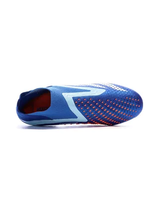 Chaussures de Foot Bleu Homme Adidas Predator Accuracy+ SG 4