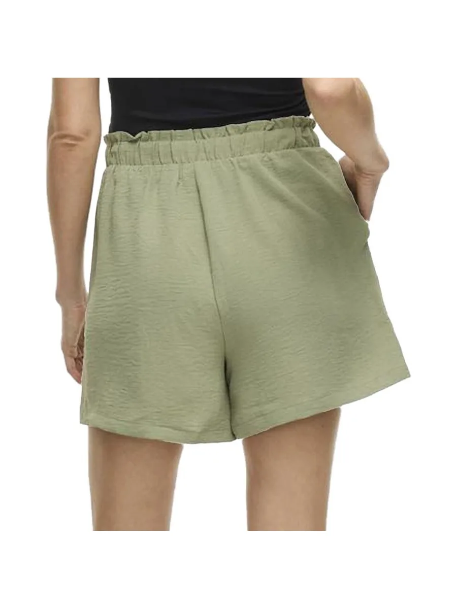 Short Fluide Vert Femme Vila Josa 3