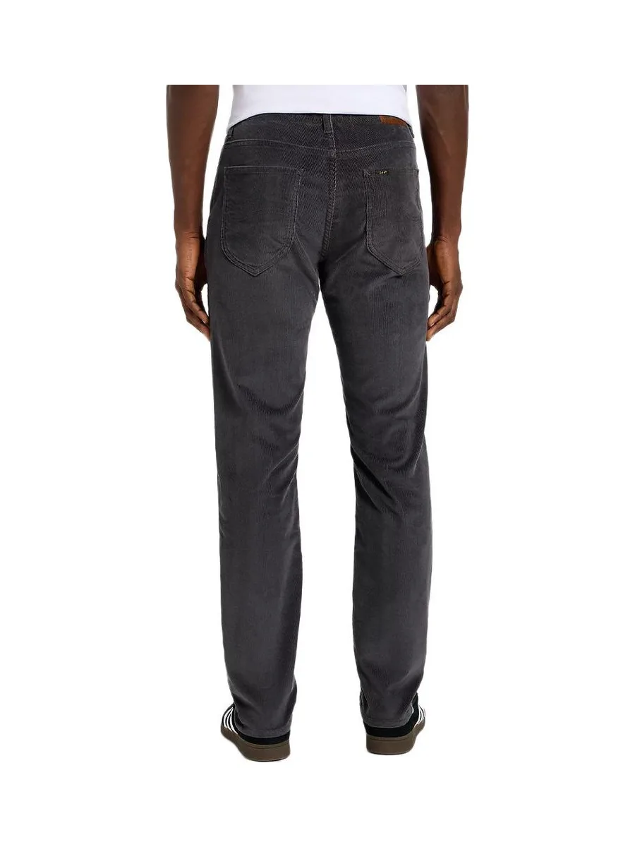 Pantalon en Velours Slim Marine Homme Lee Mercantile 3
