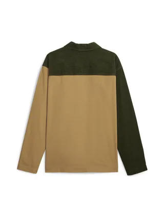 Veste Marron/Kaki Homme Puma Downtown Corduroy 2