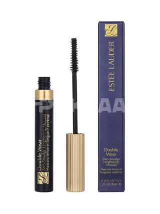 E.Lauder Double Wear Zero-Smudge Lenghtening Mascara 6ml - DWM #01 Black 1
