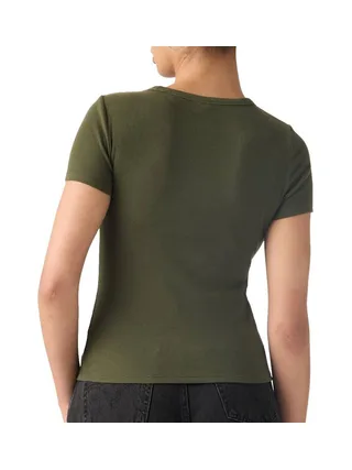 T-shirt Kaki Femme Levi's Hayes Tee Blues 2