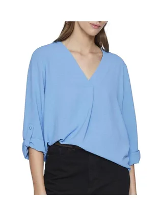 Blouse Bleu Femme Vila Josa 1