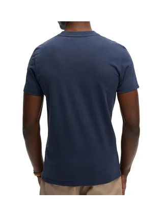 T-Shirt Marine Homme Superdry Essential Serif 2