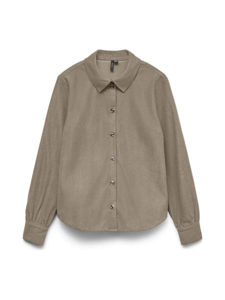 Chemise Taupe Femme Vero Moda Callie 2