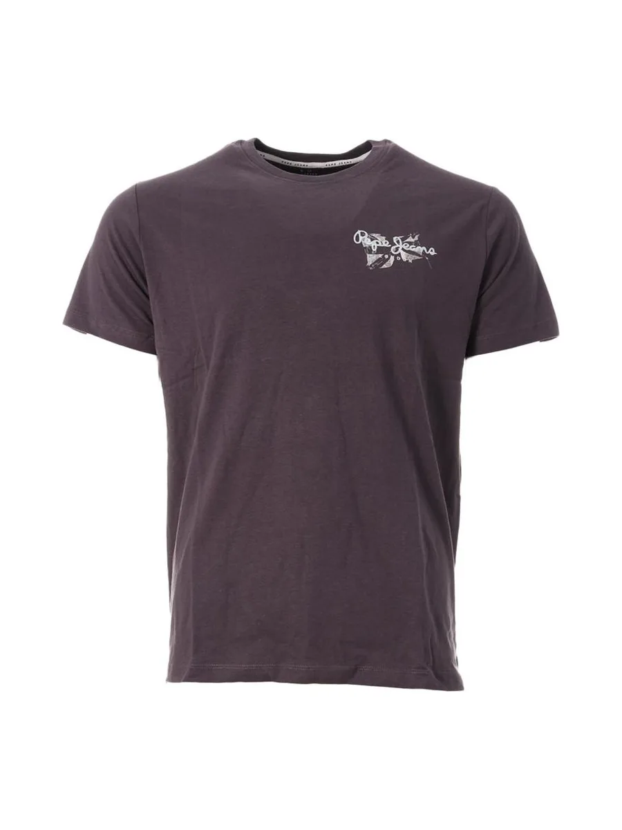 T-Shirt Noir Homme Pepe jeans Tonal 2