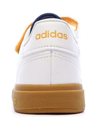 Baskets Blanche/Bleu Garçon Adidas Grand Court 2.0 El C 3