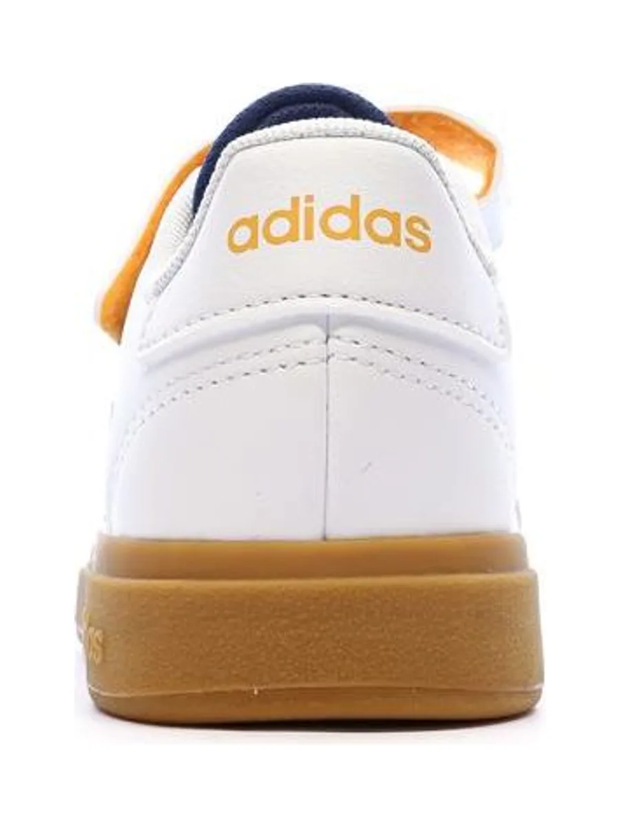Baskets Blanche/Bleu Garçon Adidas Grand Court 2.0 El C 4