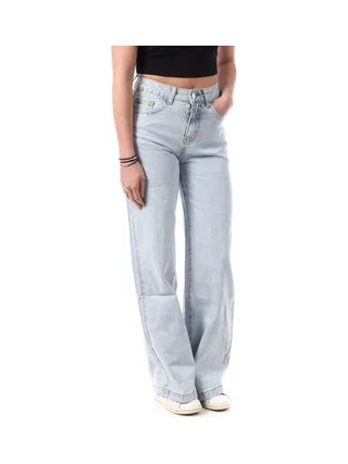 Jean Droit Bleu Femme Monday Premium 603 1