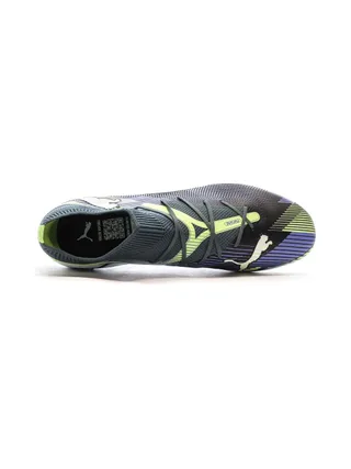 Chaussures de Football Marine/Jaune Homme Puma Future 7 Match FG/AG 4