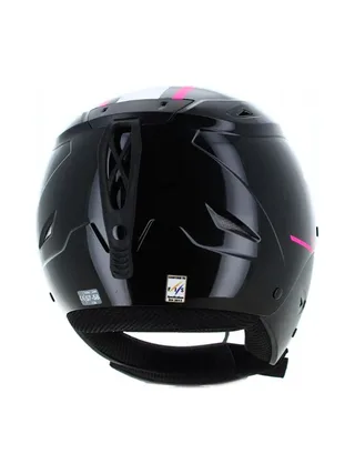 Casque de Ski Noir Femme Cairn Racing Pro Black Neon Pink 2